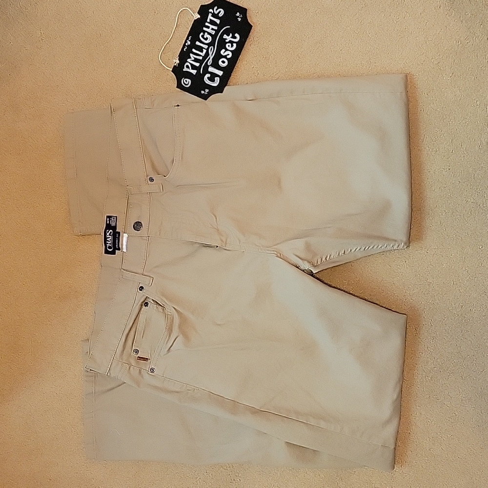 Chaps Khaki Pants 38/32 Straight Fit